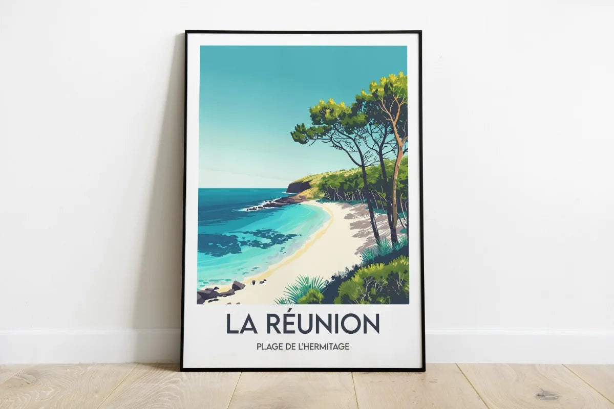 La Réunion Travel Canvas