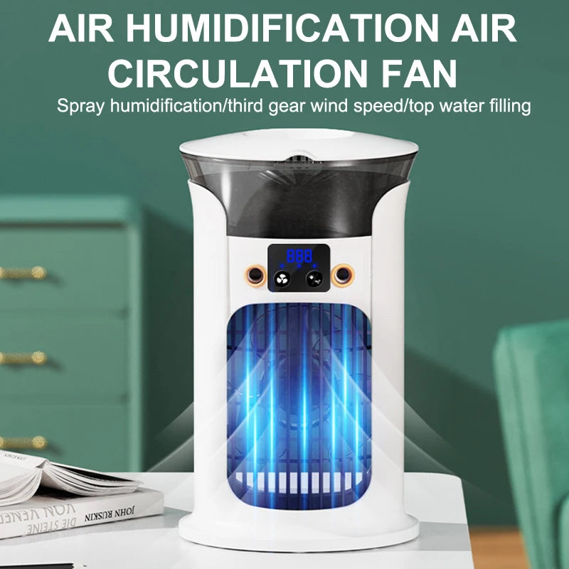 Portable USB Liquid Air Cooler & Humidifier