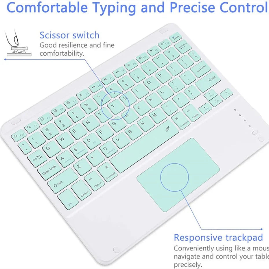 Universal Spanish/English Bluetooth Keyboard