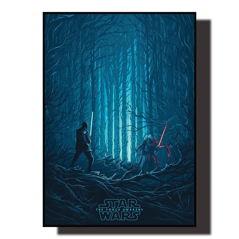 Star Wars Canvas Wall Art Poster