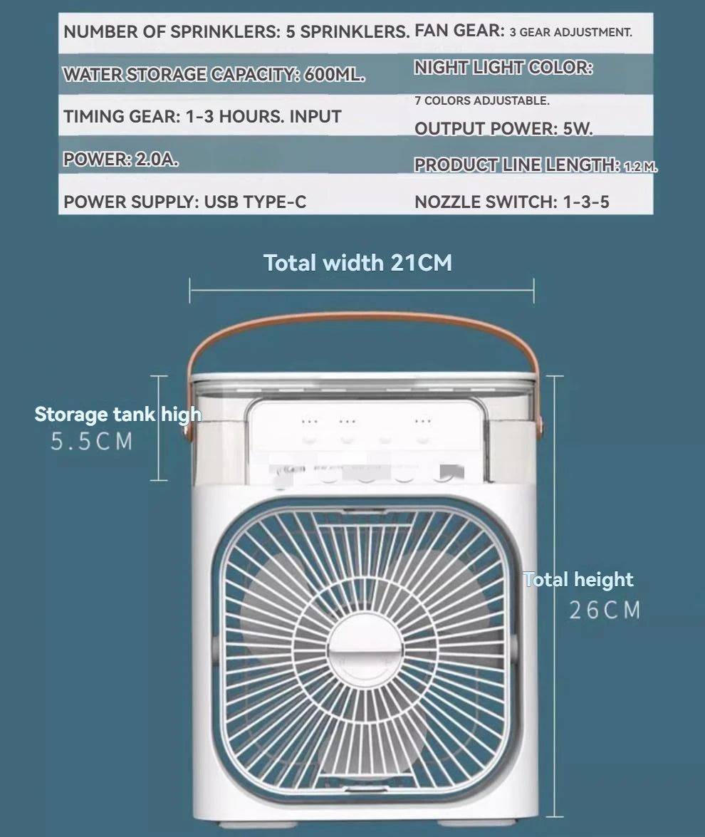 Smart USB Desk Fan