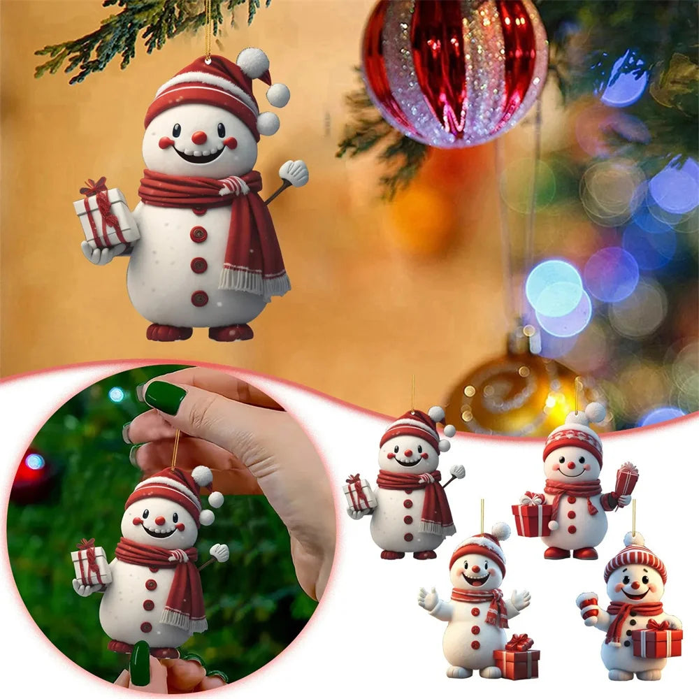 Frosty Fun Christmas Ornament