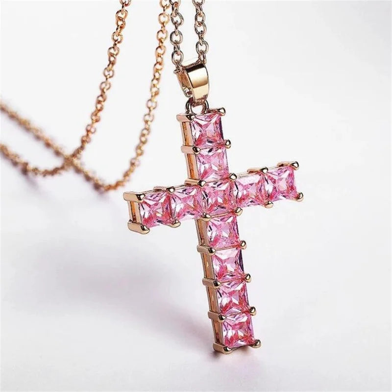 Diamond Cross Neckless