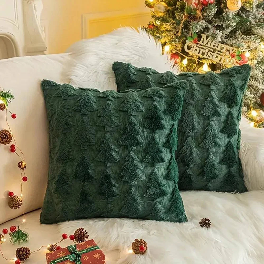 Christmas Tree Pattern Pillow Cases