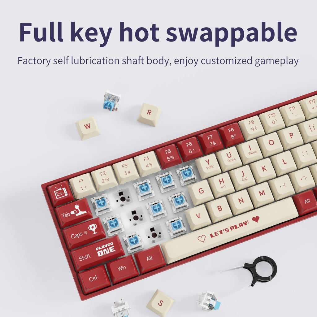 AJAZZ AK680 – Compact Pro Gaming Keyboard