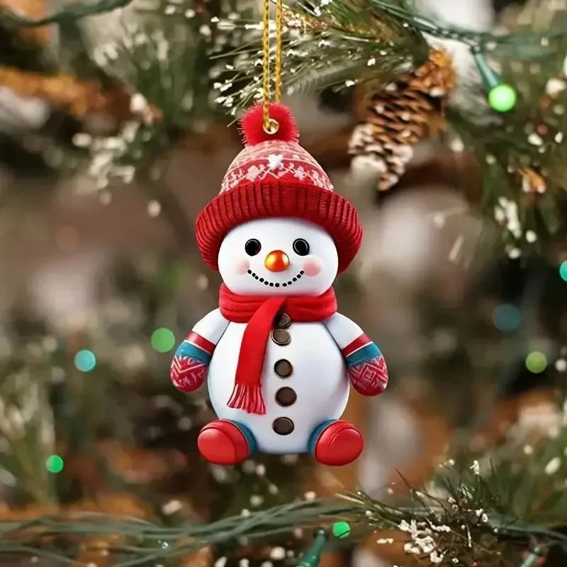Frosty Fun Christmas Ornament