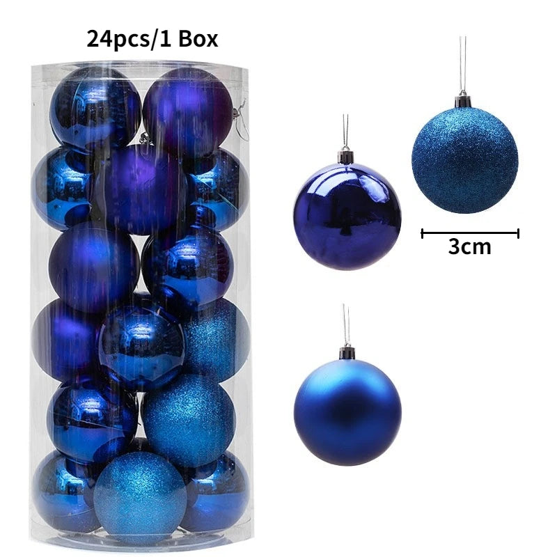Elegant Xmas Tree Decorations for Home, Party, and New Year 2026 Décor