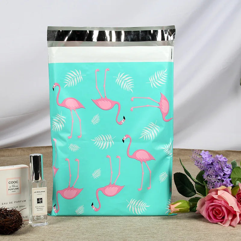 10PCS Printed Poly Mailer Bags (10×13")