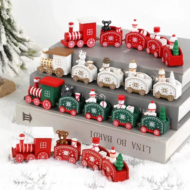 Mini Christmas Train Decoration