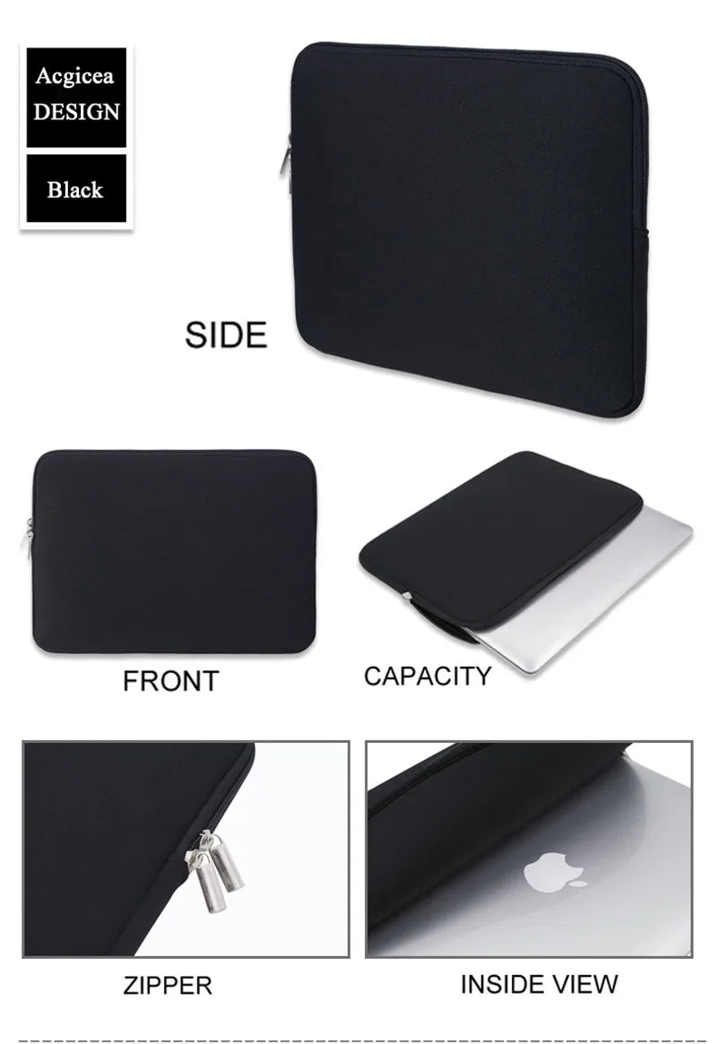 Portable Multi-Size Laptop Sleeve & Carry Bag