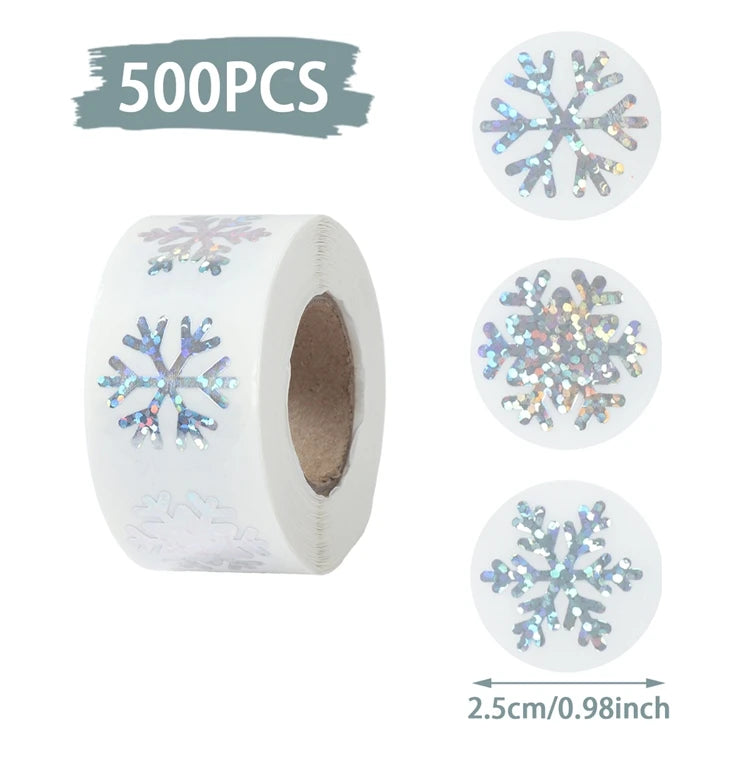 500Pcs Christmas Stickers Set