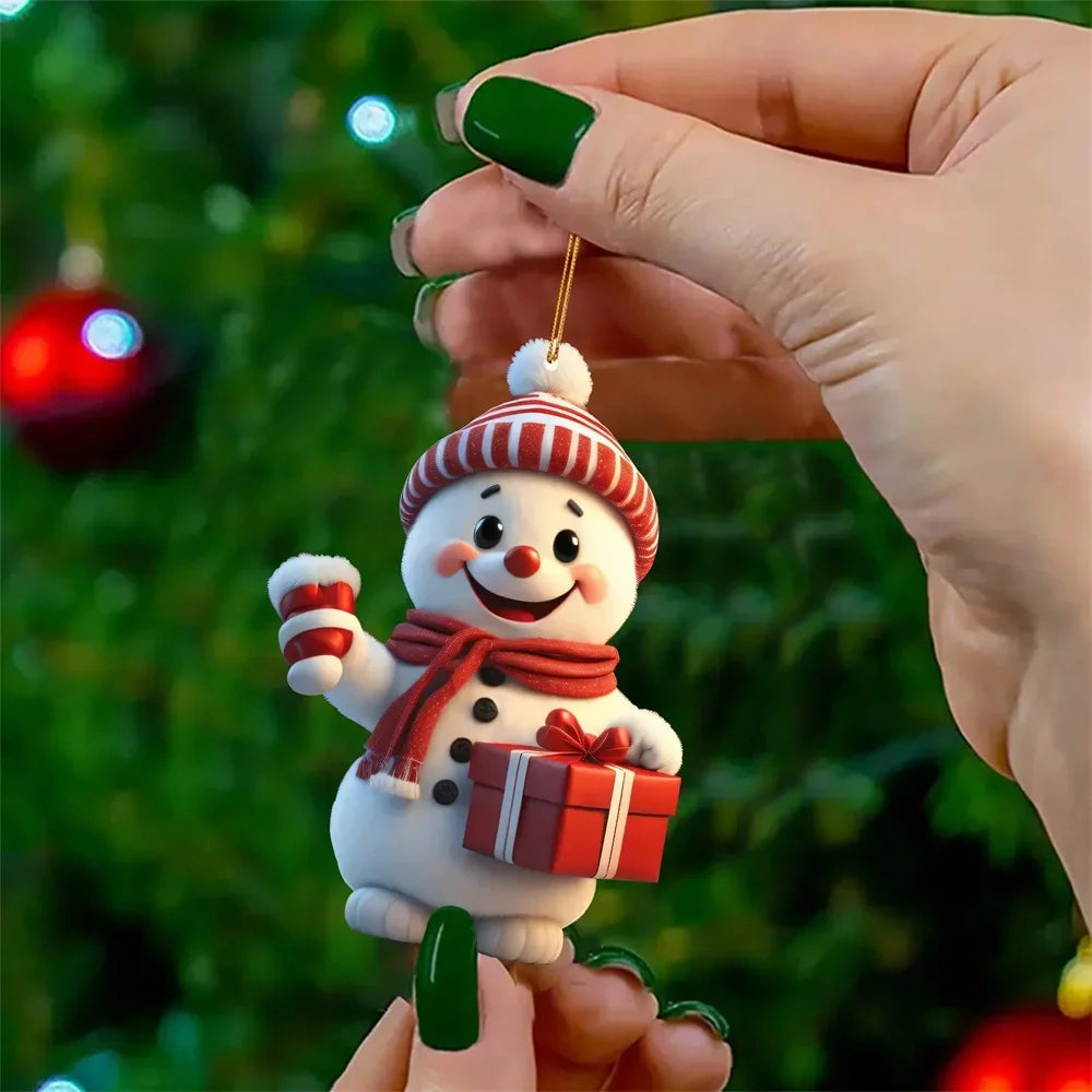 Frosty Fun Christmas Ornament
