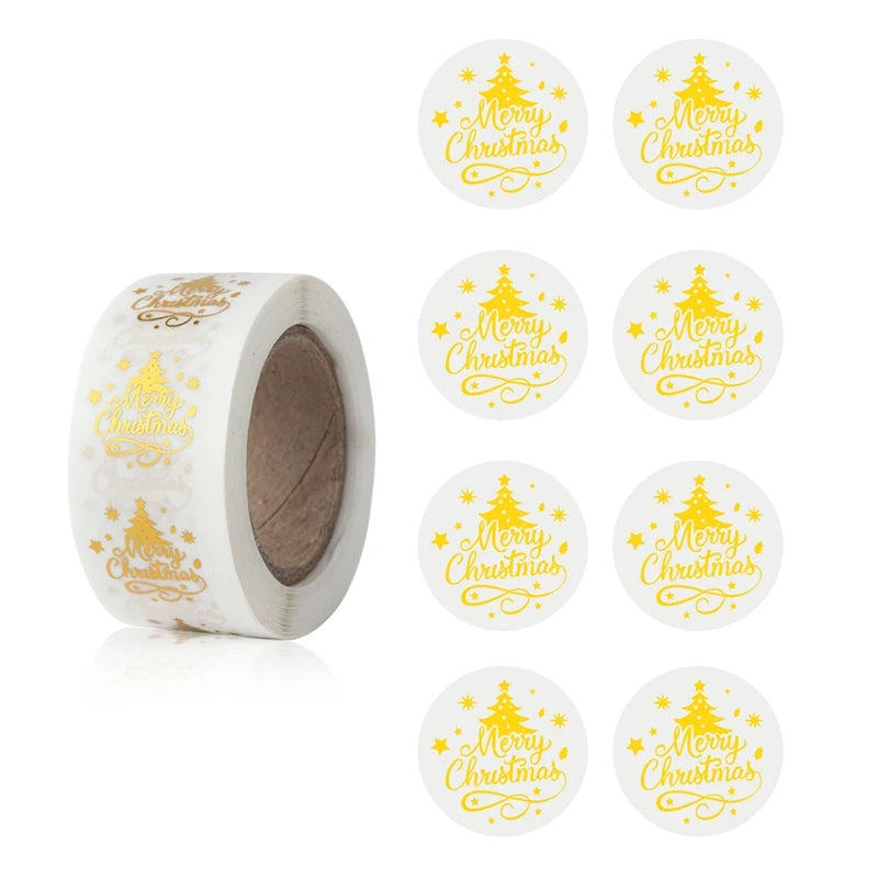 500Pcs Christmas Stickers Set