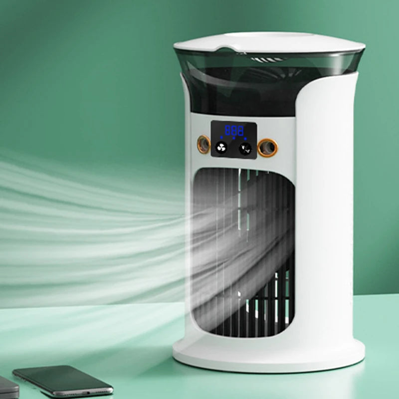 Portable USB Liquid Air Cooler & Humidifier