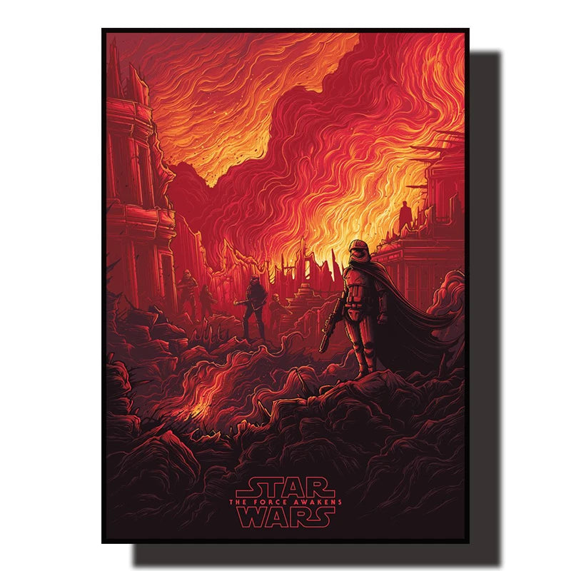 Star Wars Canvas Wall Art Poster