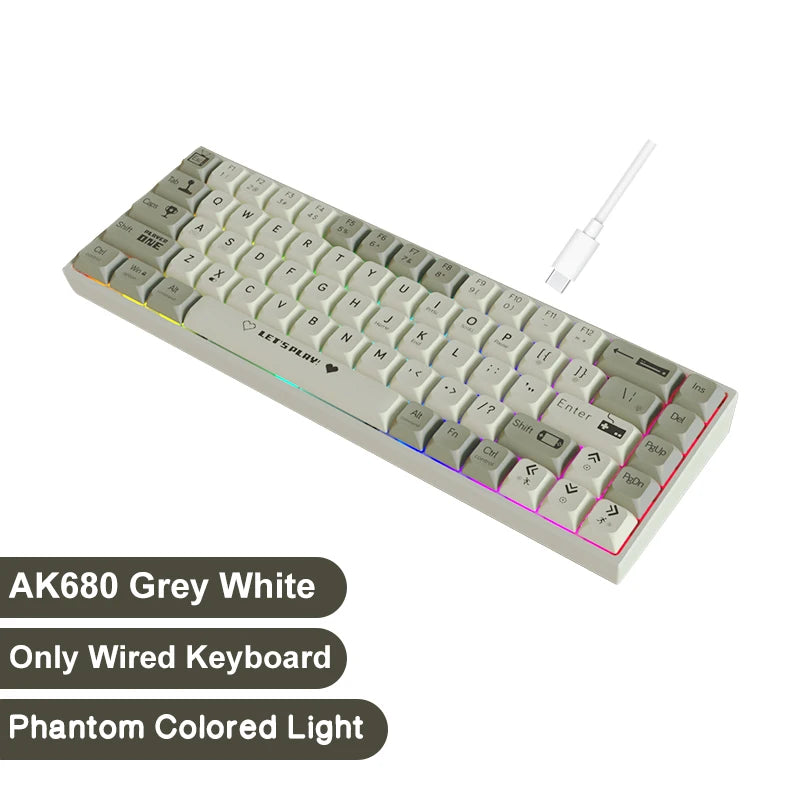 AJAZZ AK680 – Compact Pro Gaming Keyboard