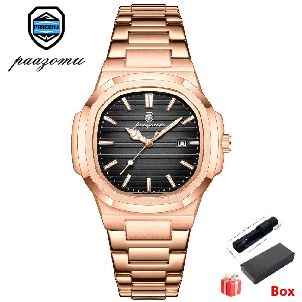 POEDAGAR Luxury Men's Quartz Watch