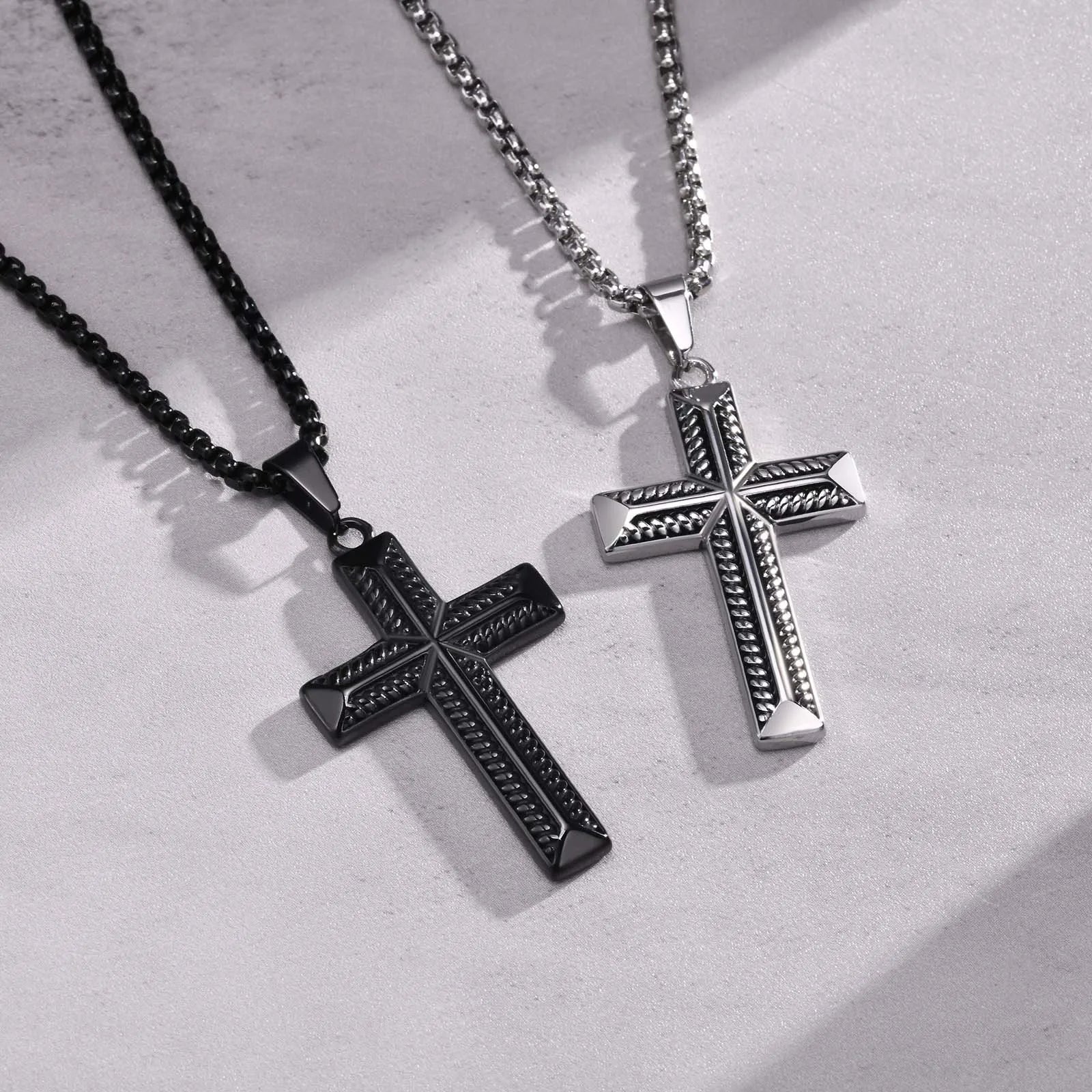 SteelFaith Cross Necklace