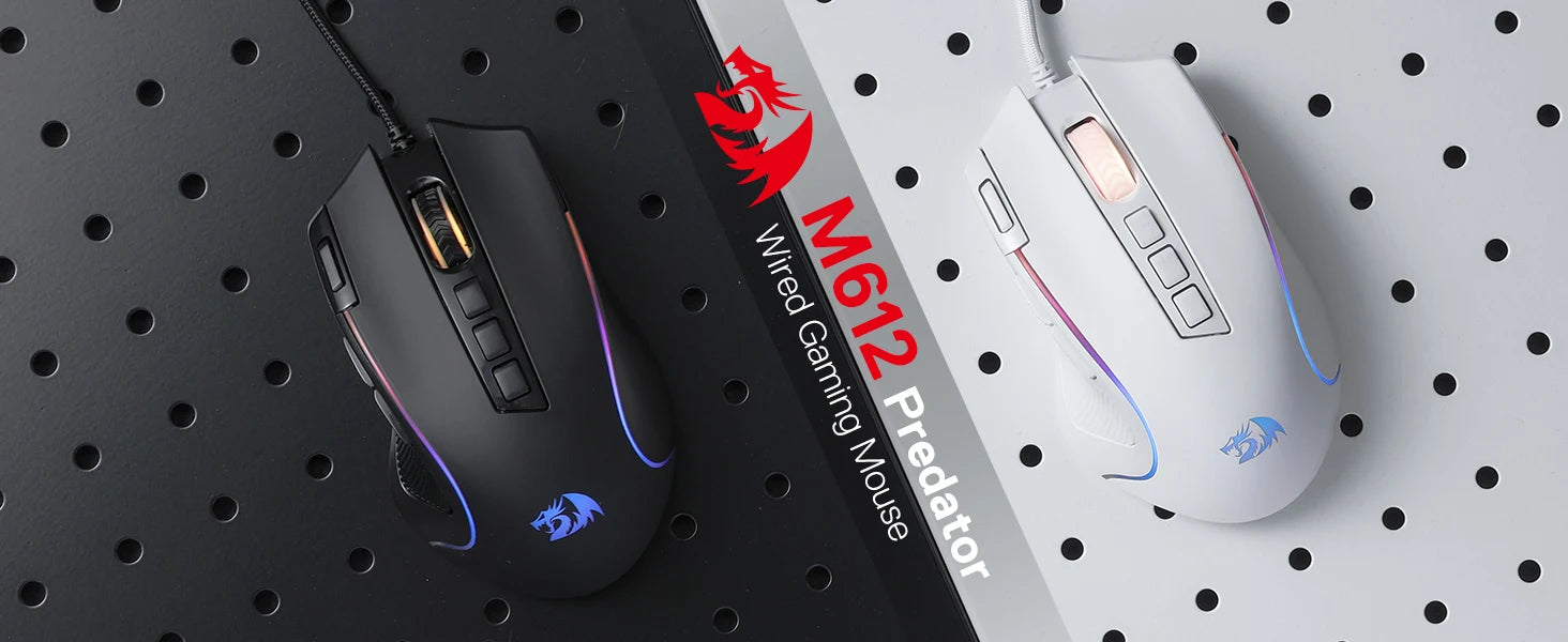 Redragon M612 Predator RGB Gaming Mouse