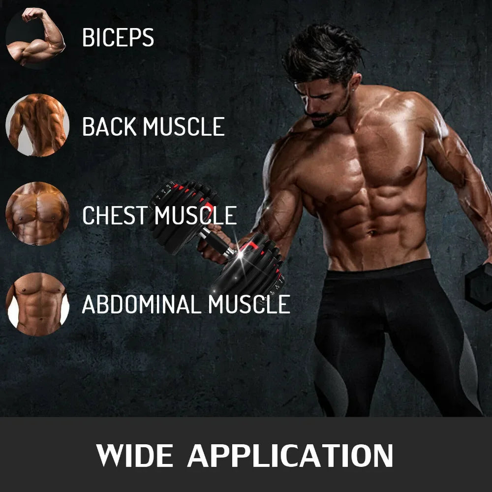 Adjustable Dumbbells Set