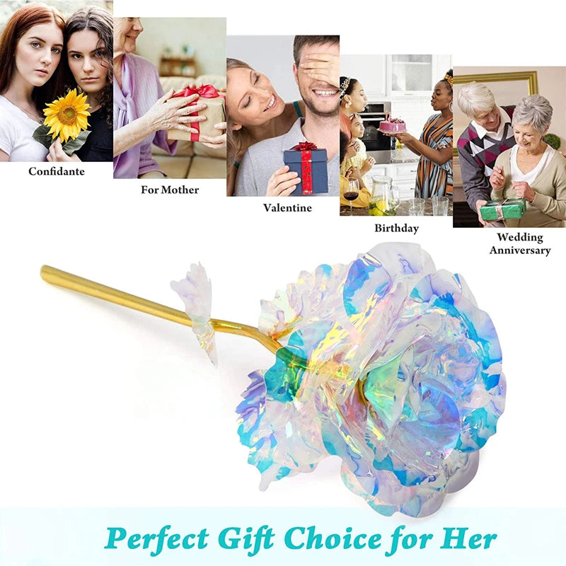 24K Gold Foil Rose – Eternal Valentine’s Gift