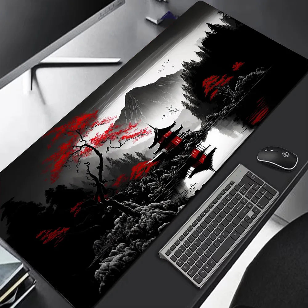 Sakura Scenery Large Gaming Mouse Pad