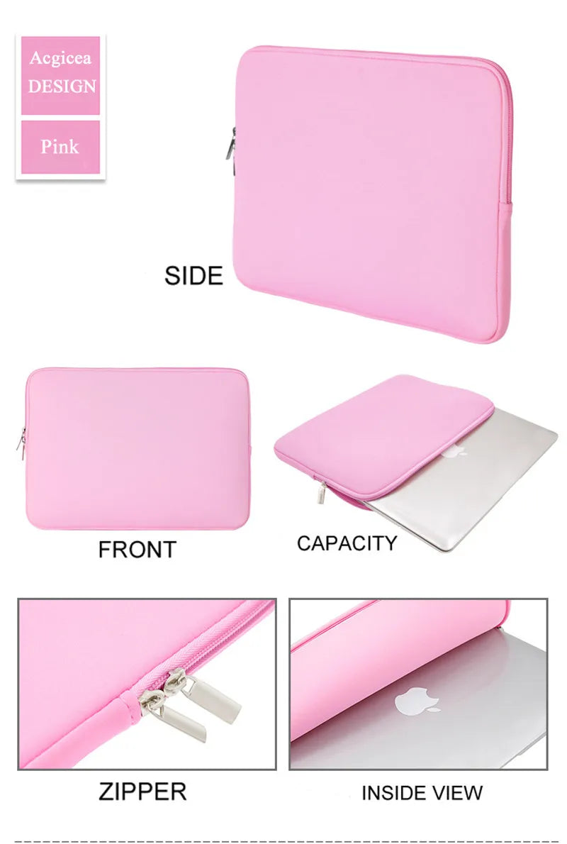 Portable Multi-Size Laptop Sleeve & Carry Bag