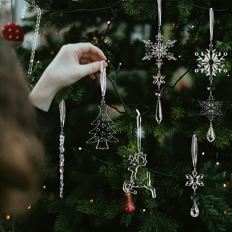 Snowfall Magic Tree Ornaments
