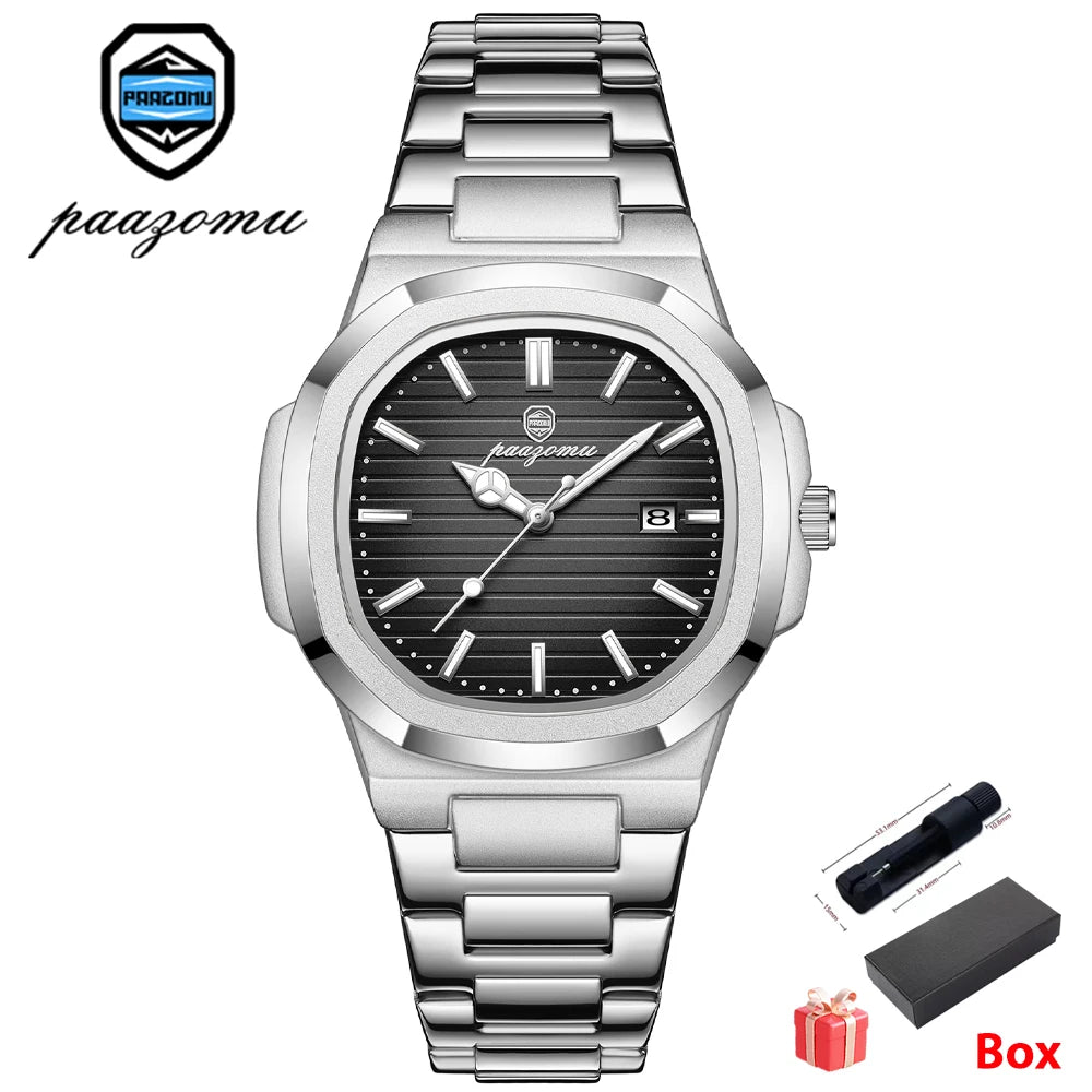 POEDAGAR Luxury Men's Quartz Watch