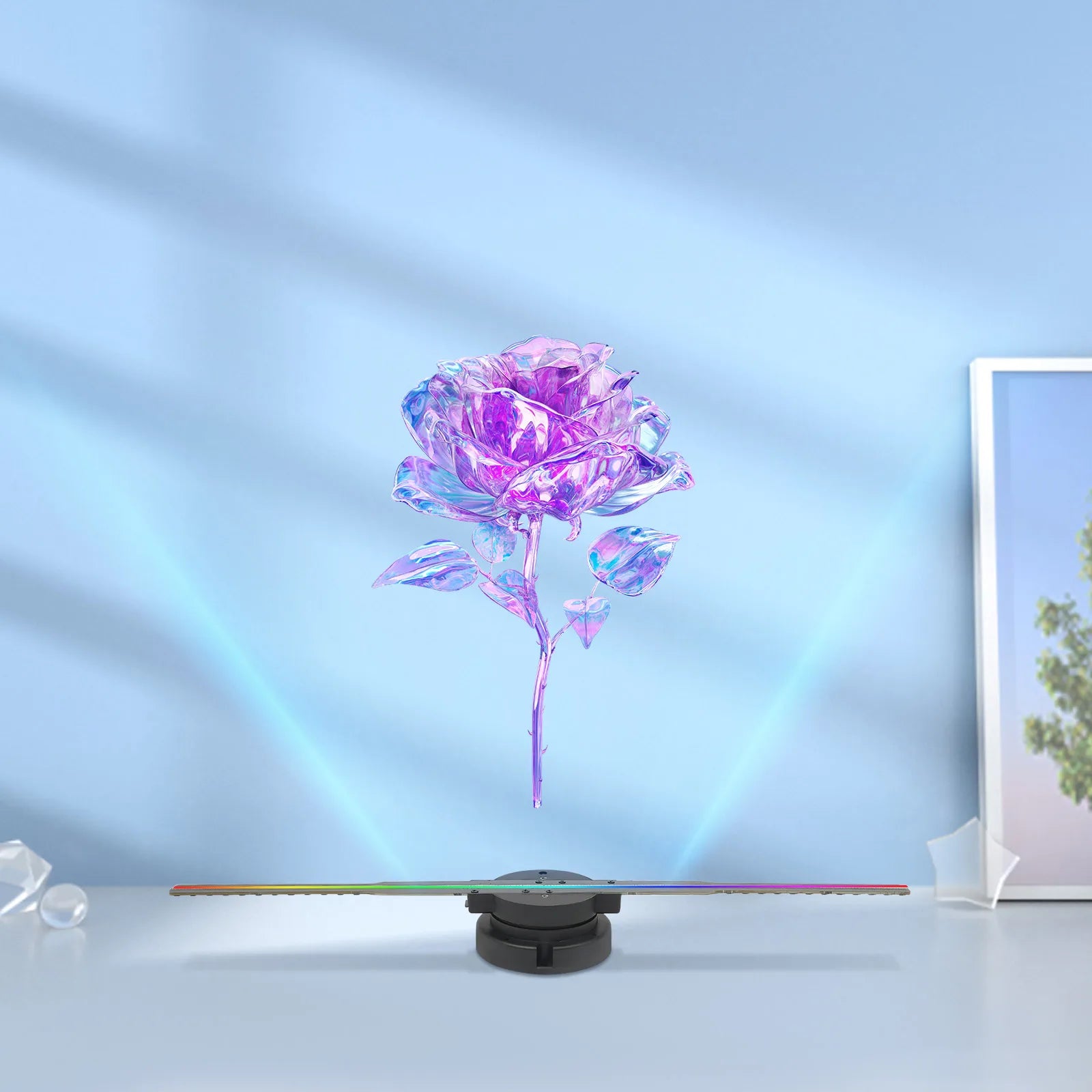 16.3" 3D Hologram Display Fan with WiFi