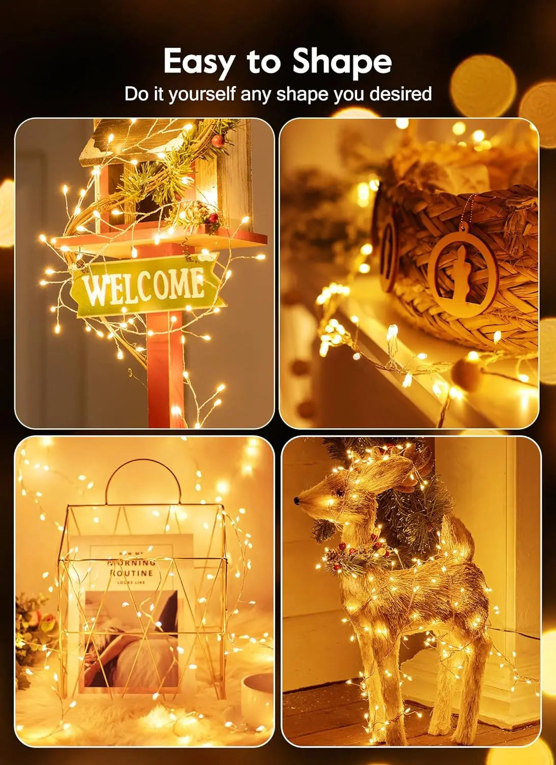 Twinkle Firework String Lights