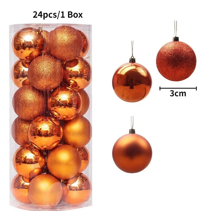 Elegant Xmas Tree Decorations for Home, Party, and New Year 2026 Décor