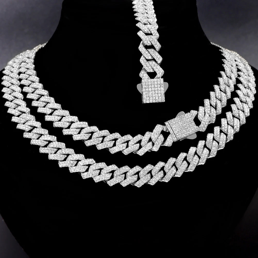 Iced Out Cuban Link Chain