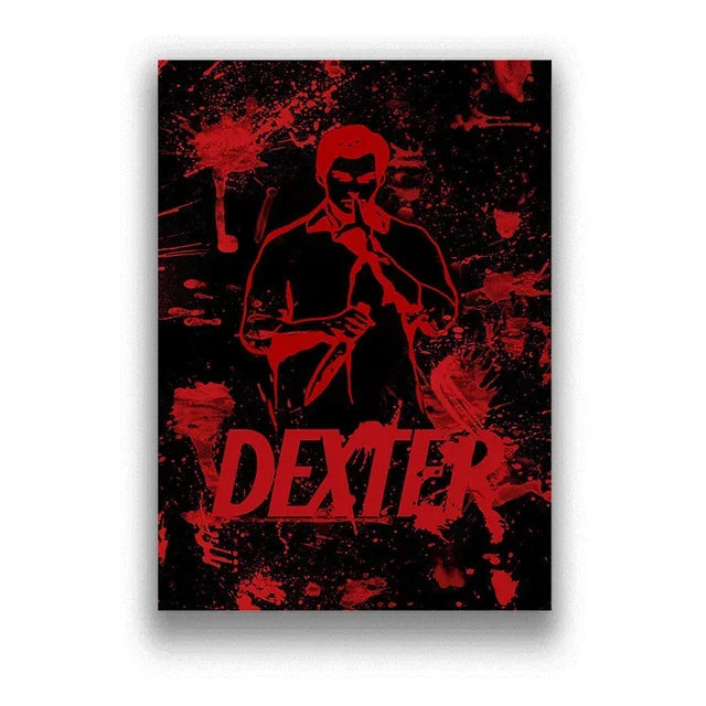 Dexter TV Show Canvas Poster