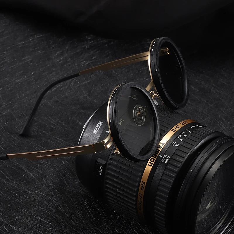 Rotatable Color-Adjustable Sunglasses