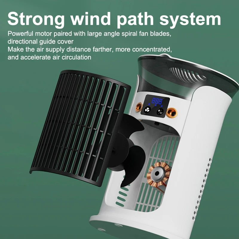 Portable USB Liquid Air Cooler & Humidifier