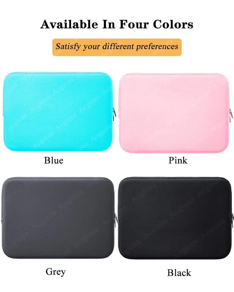 Portable Multi-Size Laptop Sleeve & Carry Bag