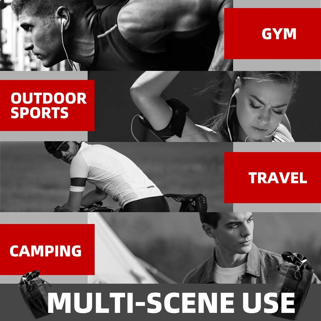 Magnetic Gym Water Bottle & Phone Storage Bag