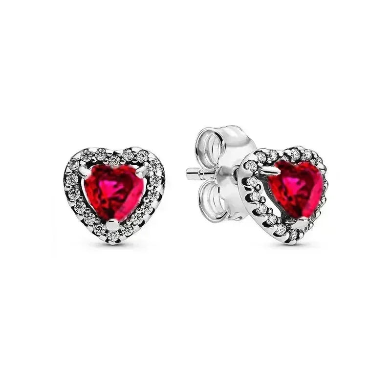 Radiant Heart Sterling Silver Earrings