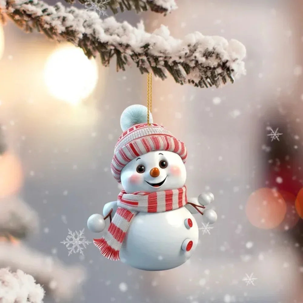 Frosty Fun Christmas Ornament