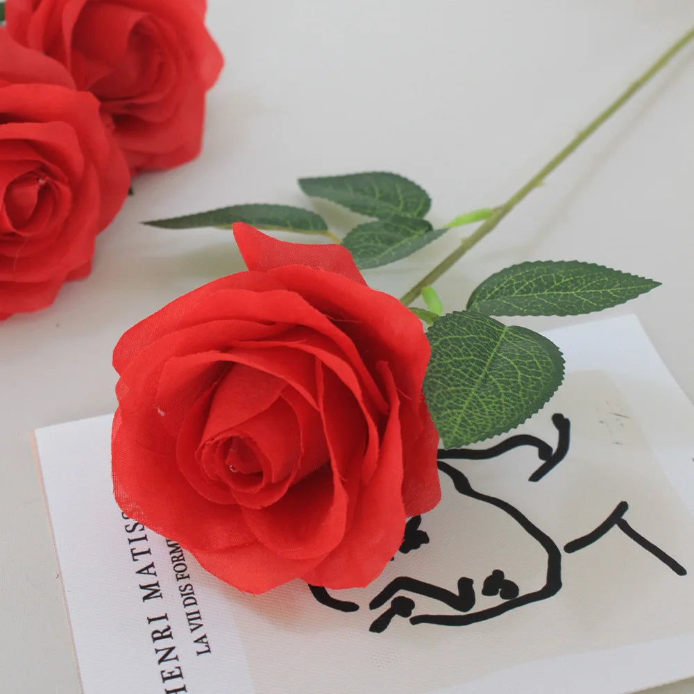 Elegant Silk Rose Bouquet