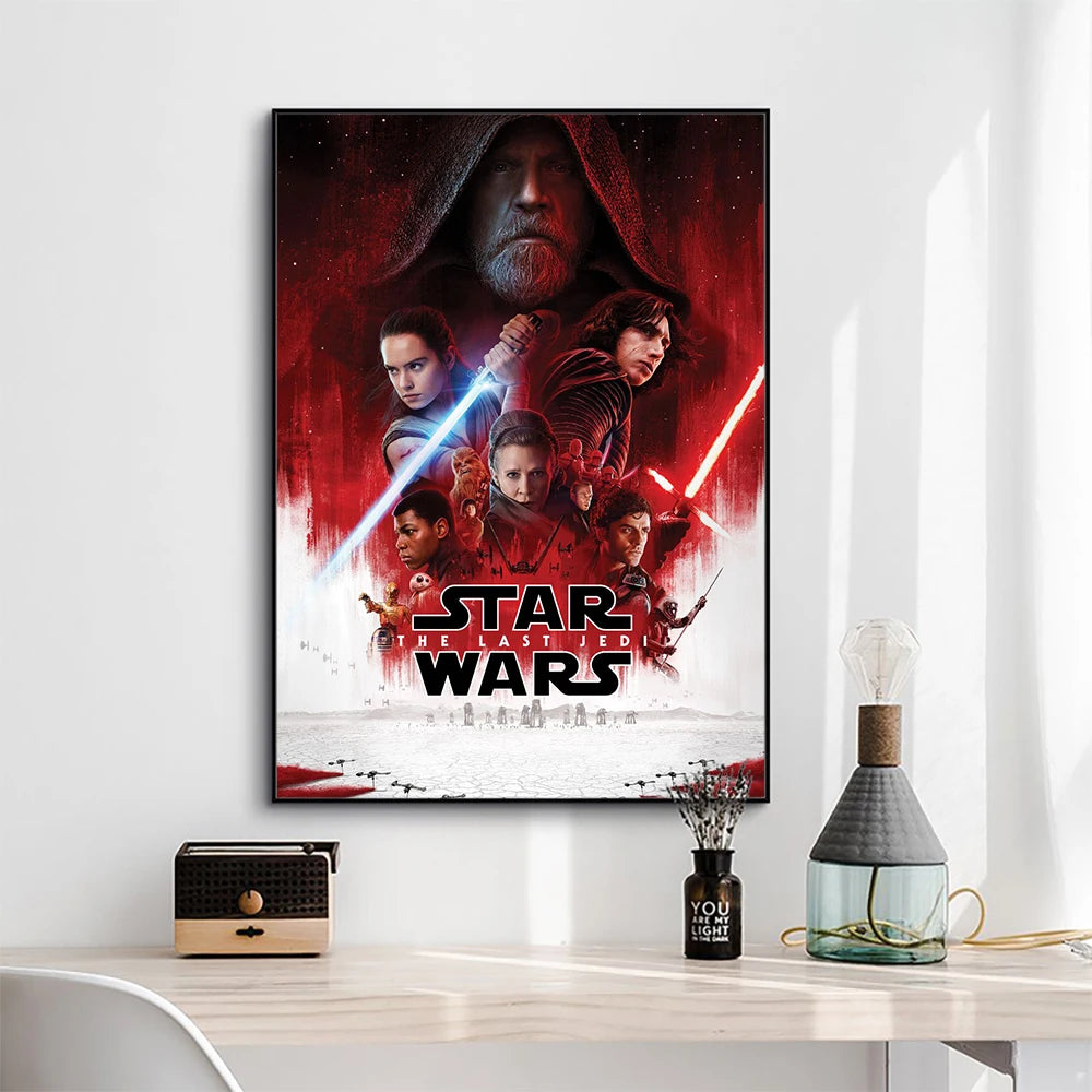 Star Wars Canvas Wall Art Poster