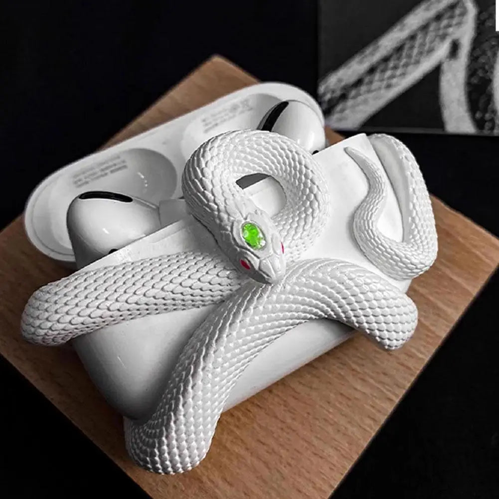 Snake-Shaped Protective Case for AirPods Pro/2/3