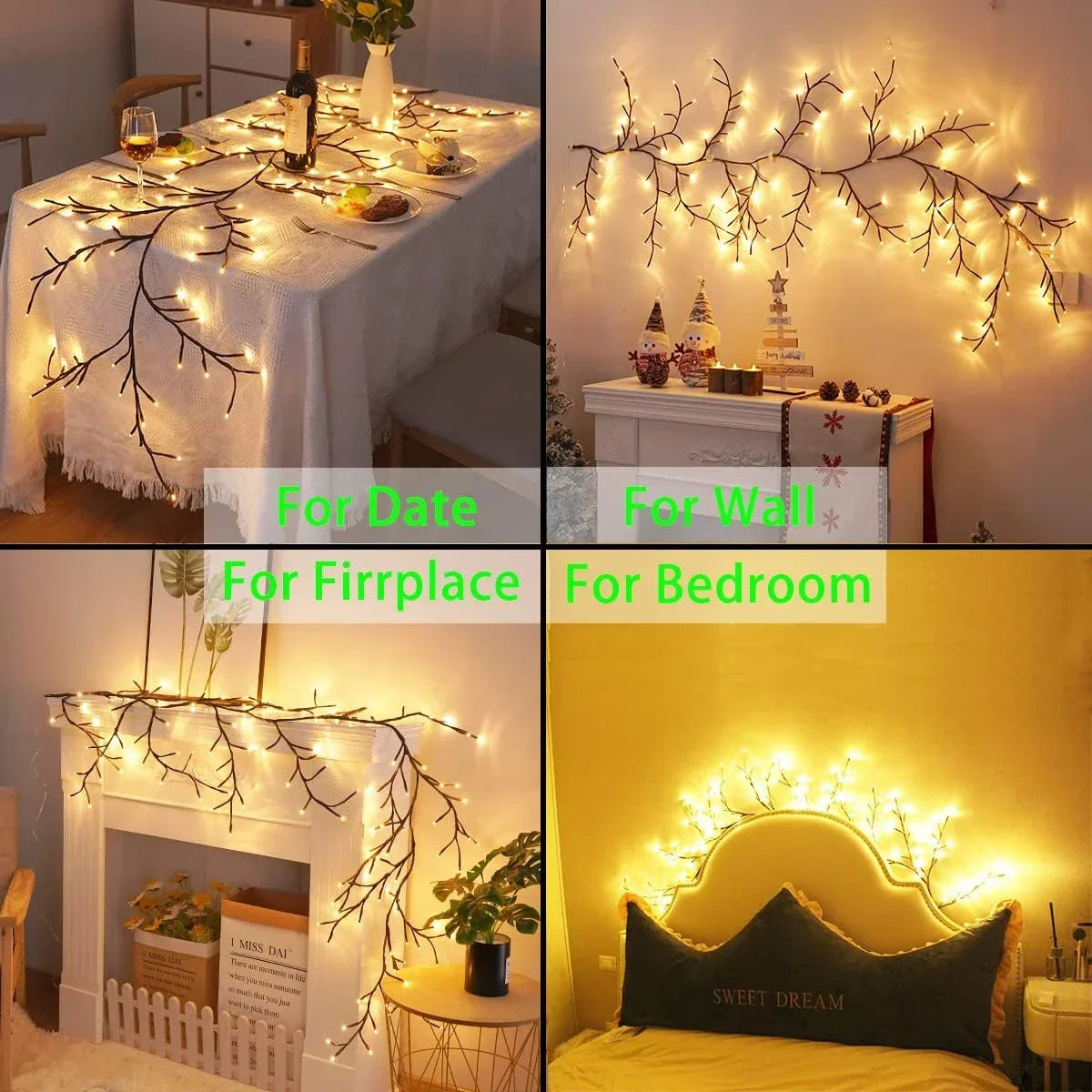 Willow Warm Glow Garland