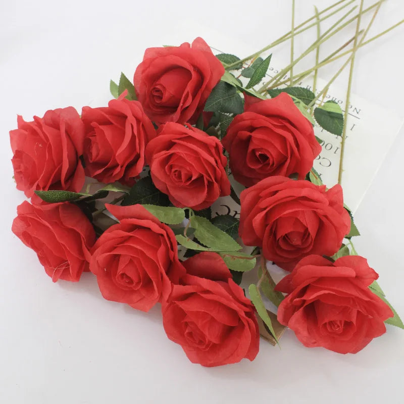 Elegant Silk Rose Bouquet