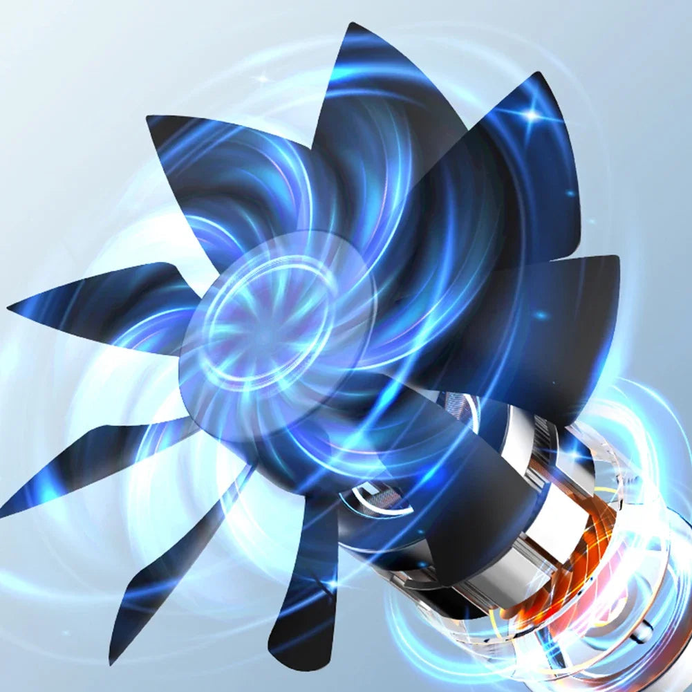 USB Mini Air Conditioning Fan & Humidifier – Portable Cooling Chiller