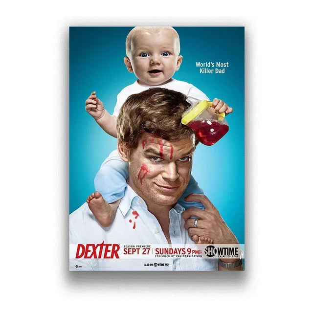 Dexter TV Show Canvas Poster