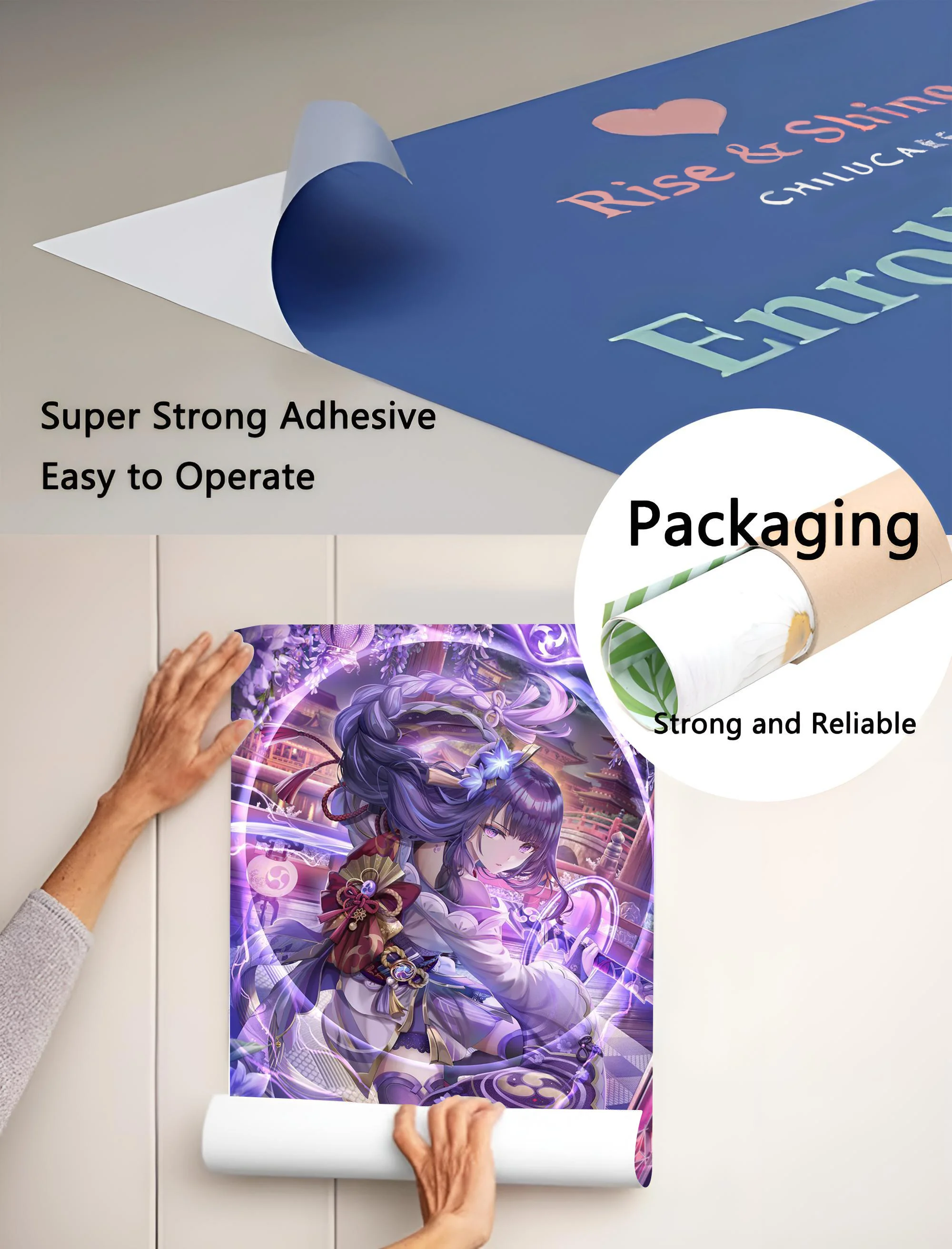 Chainsaw Man Anime Poster – Waterproof Wall Art