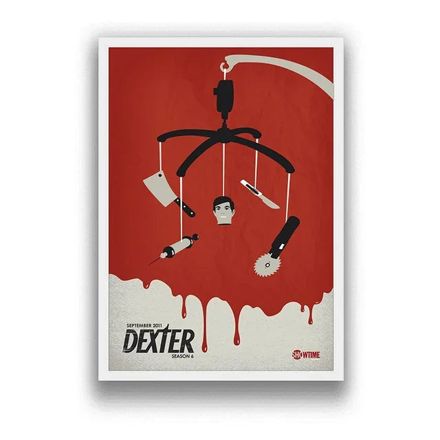 Dexter TV Show Canvas Poster