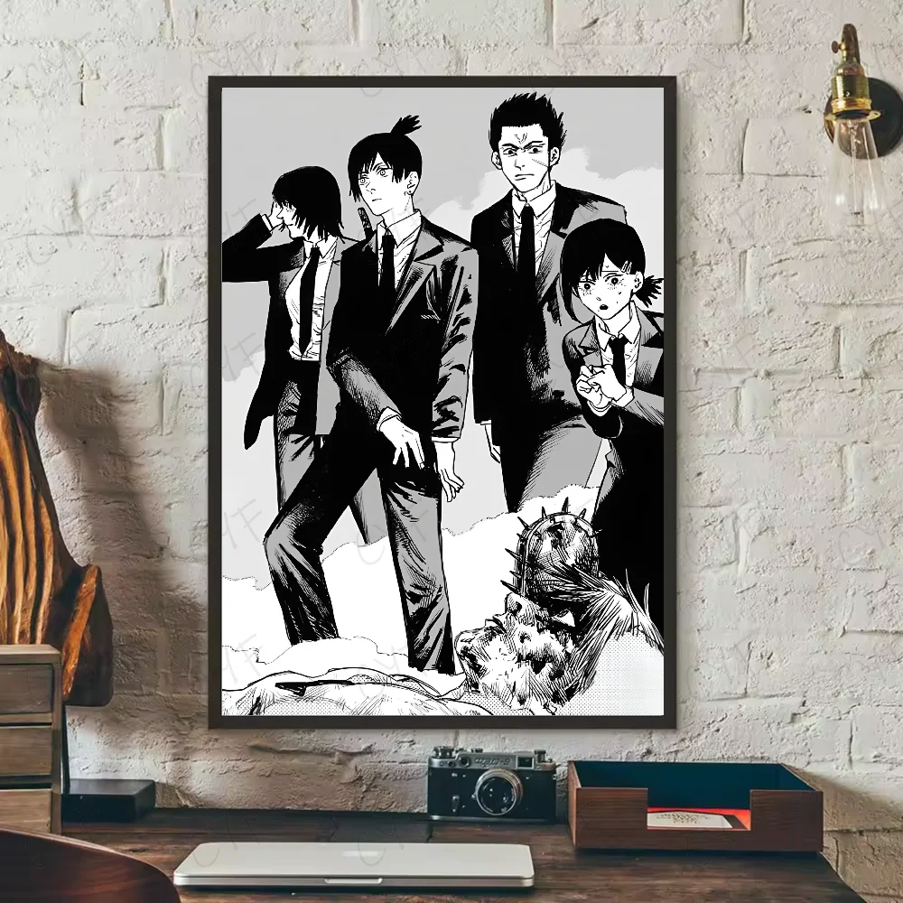 Chainsaw Man Anime Poster – Waterproof Wall Art